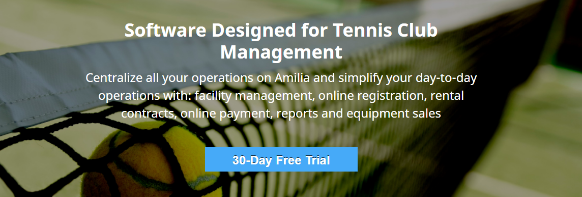 Amilia Tennis Club Software