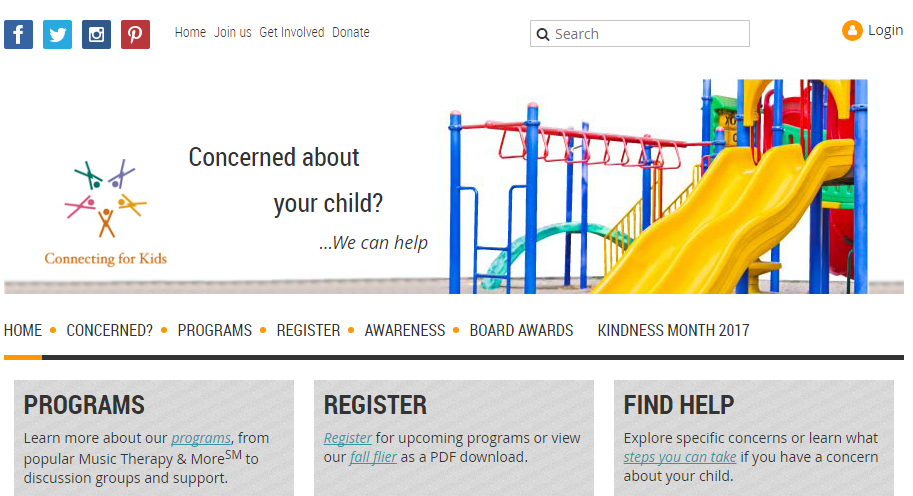CFK Membership Website Example