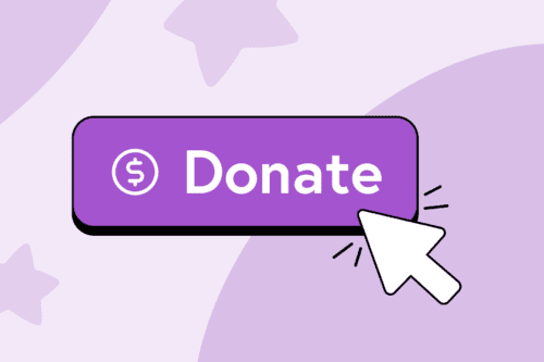 Make a must click donation button for your nonprofit website