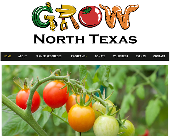 grow north texas best nonprofit website