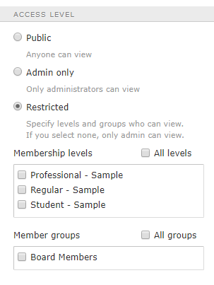 How to Create a Members Only Website Step 9