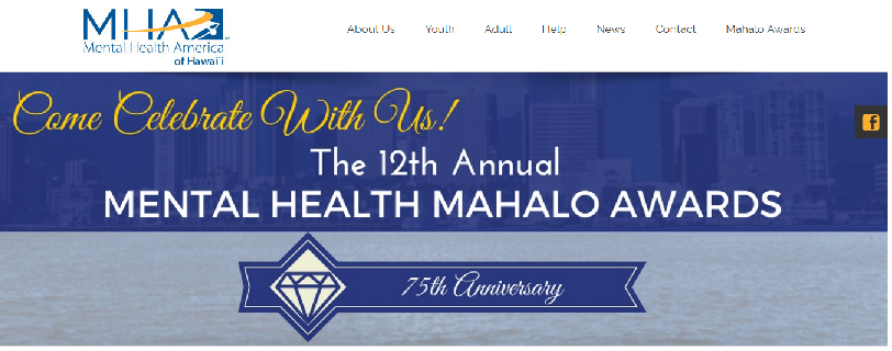 Mental Health Hawaii nonprofit website