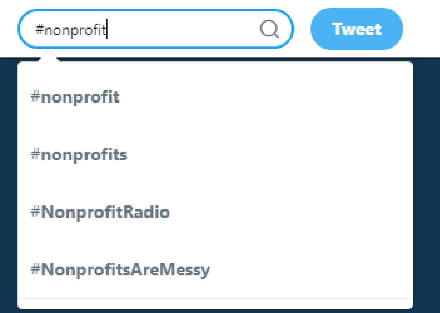 Every Nonprofit Hashtag in One Big List