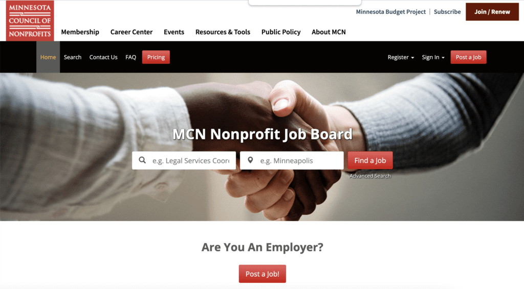 Minnesota Council of Nonprofits - Nonprofit Job Board