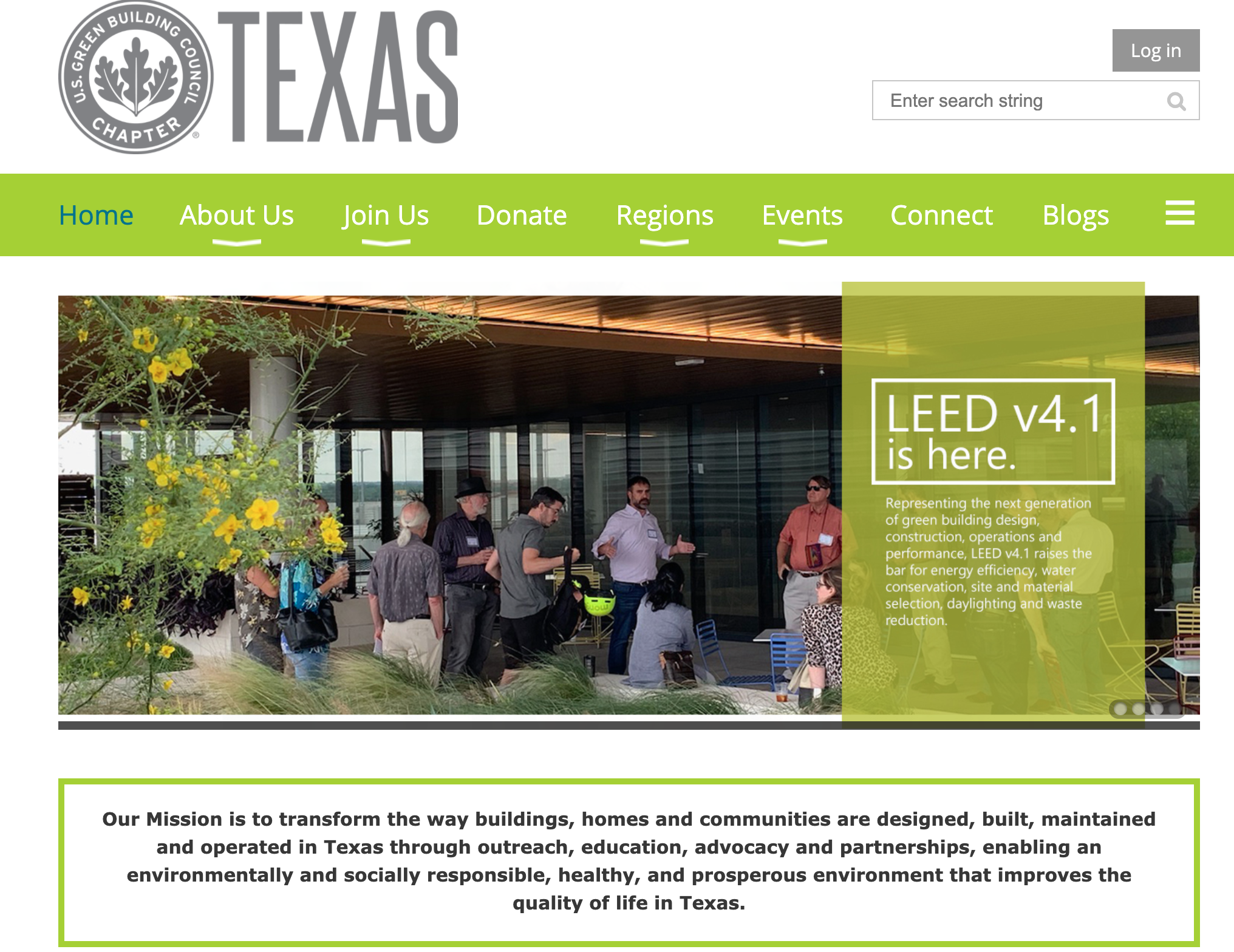 us green building texas ams website